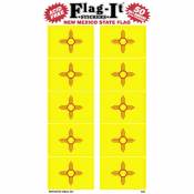 New Mexico State Flag - Pack Of 50 Mini Stickers