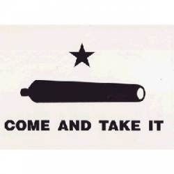 Come And Take It Gonzales - Flag Sticker