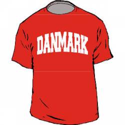 Denmark Collegiate Danmark - Youth T-Shirt