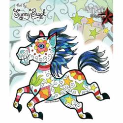 Sunny Buick Candy Horse - Vinyl Sticker