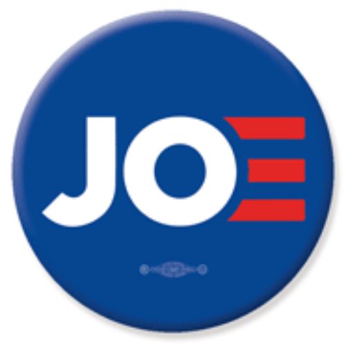 Joe Biden JOE For President 2020 - Campaign Button at Sticker Shoppe