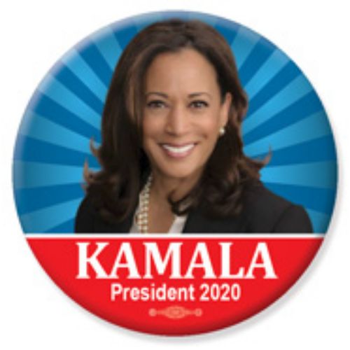 Kamala Harris President 2020 - Campaign Button at Sticker Shoppe