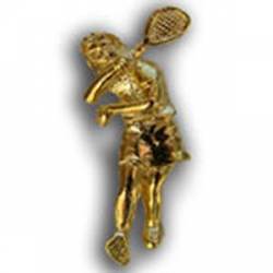 Tennis Player - Lapel Pin