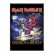 Iron Maiden Legacy of the Beast - Refrigerator Magnet