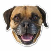 Puggle Dog Head - Magnet