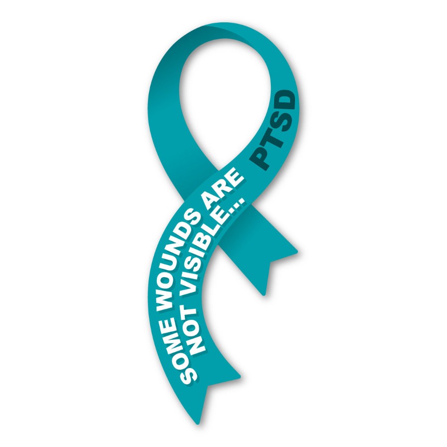 We are aware that some. PTSD ribbon.