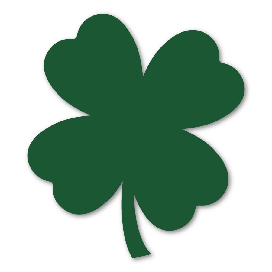 Four Leaf Clover - Magnet at Sticker Shoppe