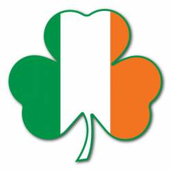 Shamrock Ireland Irish Tri-Color Ireland - Magnet