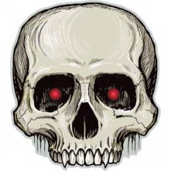 Halloween Skull - Magnet