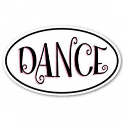 Dance - Oval Magnet