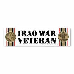 Iraq War Veteran - Bumper Magnet