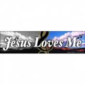 Jesus Loves Me Hymn - Bumper Magnet