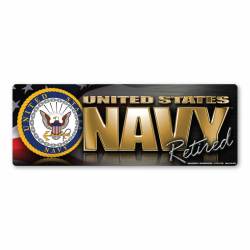 United States Navy Retired - Magnet