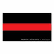 Thin Red Line - Rectangle Magnet