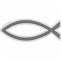 Mini Silver Fish - Magnet