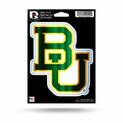 Baylor University Bears - Metallic Die Cut Vinyl Sticker