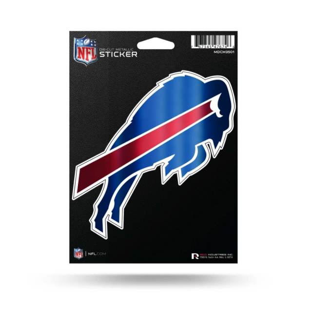 Metallic Buffalo Bills Sticker