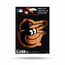 Baltimore Orioles - Metallic Die Cut Vinyl Sticker