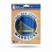 Golden State Warriors - Metallic Die Cut Vinyl Sticker