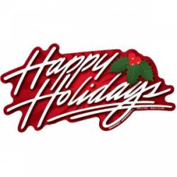 Happy Holidays - Magnet