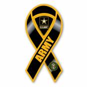 United States Army Black & Gold - Ribbon Magnet