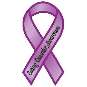 Eating disorders, the lilac ribbon recalls the impact of these
