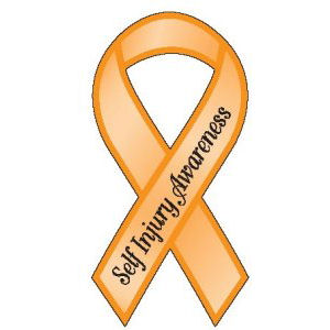 self harm awareness ribbon