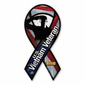 Salute Vietnam Veterans - Mini Ribbon Magnet