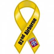 82nd Airborne - Mini Ribbon Magnet