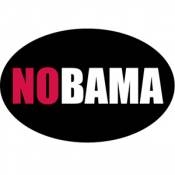 NOBAMA - Oval Sticker