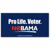 Pro Life Voter NOBAMA - Bumper Sticker