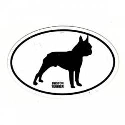 Boston Terrier - Oval Magnet