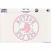 Boston Red Sox Round - Inside Window Static Cling
