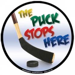 Puck Stops Here - Magnet