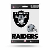 Las Vegas Raiders - Sheet Of 3 Triple Spirit Stickers