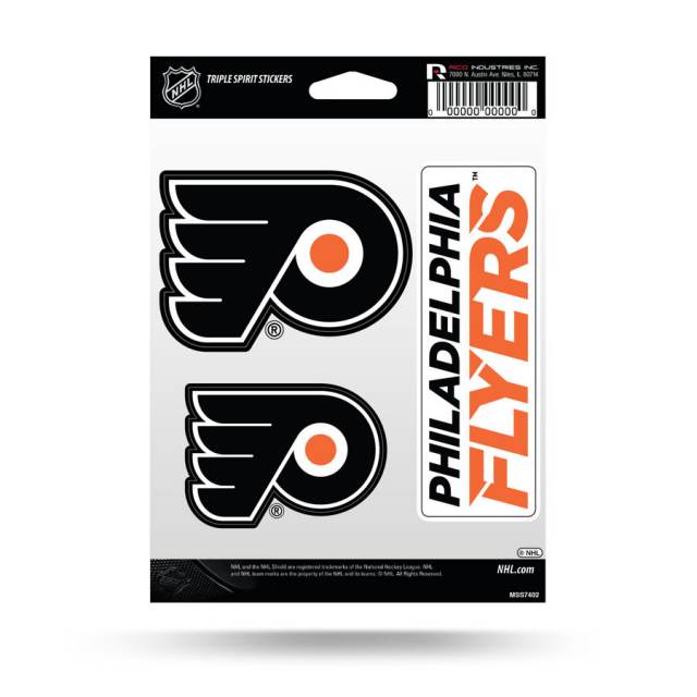 Philadelphia Flyers Mascot Gritty - 4x4 Die Cut Decal