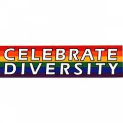 Celebrate Diversity - Bumper Sticker