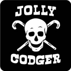 Jolly Codger - Square Sticker