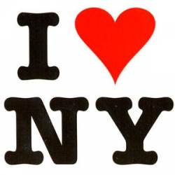 I Love New York - Sticker