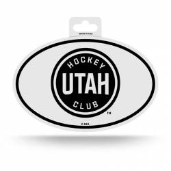 Utah Hockey Club - Black & White Oval Sticker