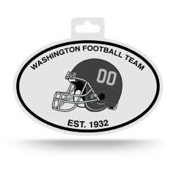 Washington Football Team Est. 1932 - Black & White Oval Sticker