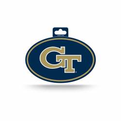 Georgia Tech Yellow Jackets - Full Color Oval Sticker
