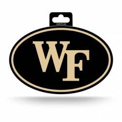 Wake Forest University Demon Deacons - Full Color Oval Sticker