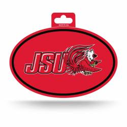 Jacksonville State University Gamecocks - Full Color Oval Sticker