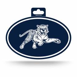 Jackson State University Tigers - Full Color Oval Sticker