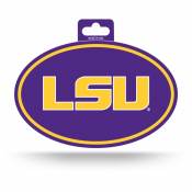 Louisiana State University LSU Tigers - Full Color Oval Sticker