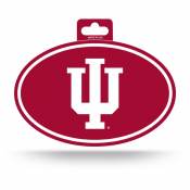 Indiana University Hoosiers - Full Color Oval Sticker