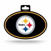 Pittsburgh Steelers - Full Color Oval Sticker