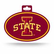 Iowa State University Cyclones - Full Color Oval Sticker