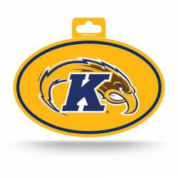 Kent State University Golden Flashes - Full Color Oval Sticker